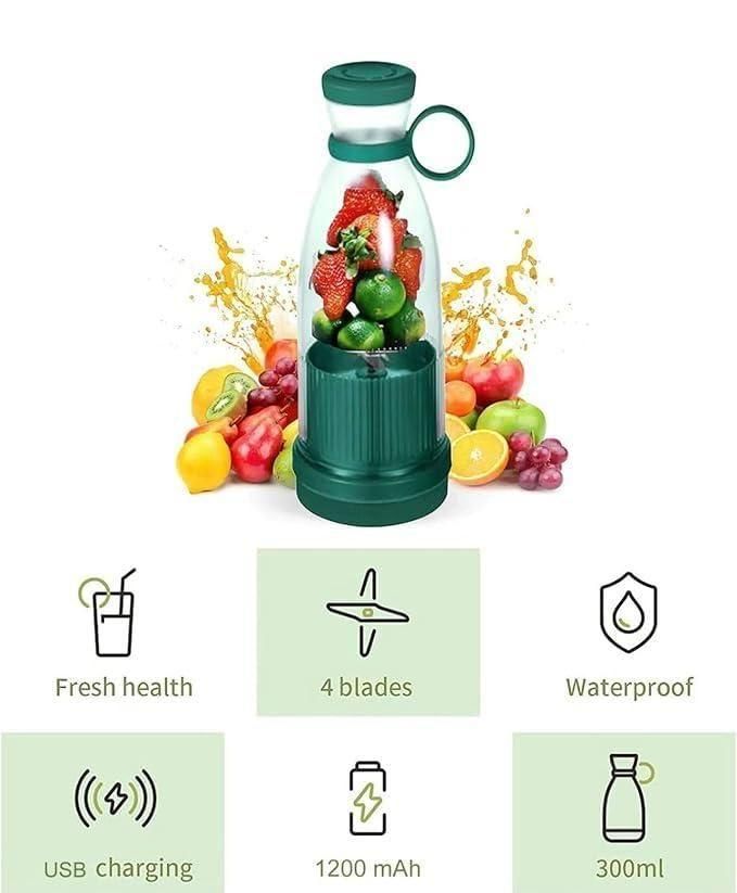 Fresh Sip Pocket Blender | USB Rechargeable Mixer Juicer